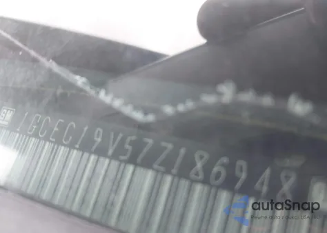 2007 Chevrolet Silverado 1500 Classic Work Truck from USA, damaged, VIN 1GCEC19V57Z186948